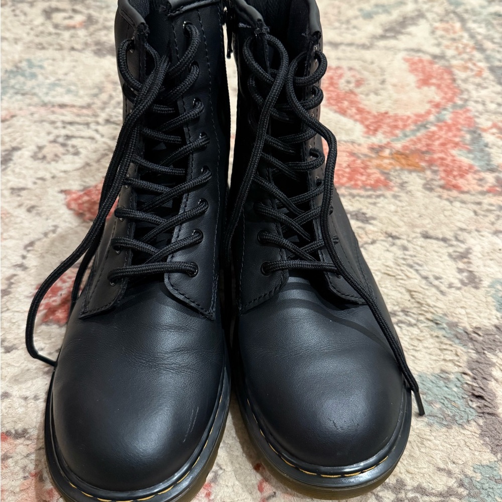 Dr. Martens Black Lace-Up Boots